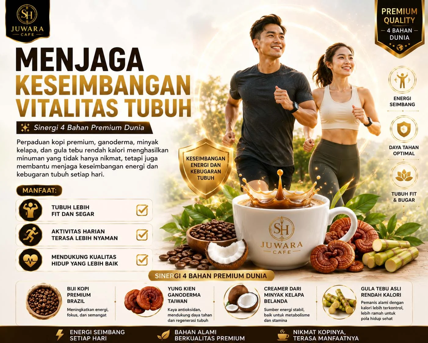MENJAGA KESEIMBANGAN VITALITAS TUBUH